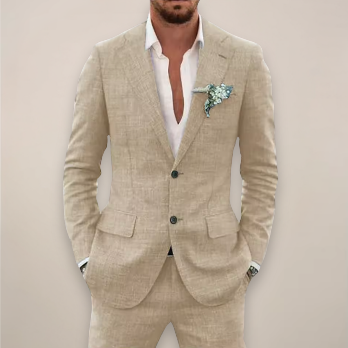 Breeza | Spring Notch Lapel Suit Set 3