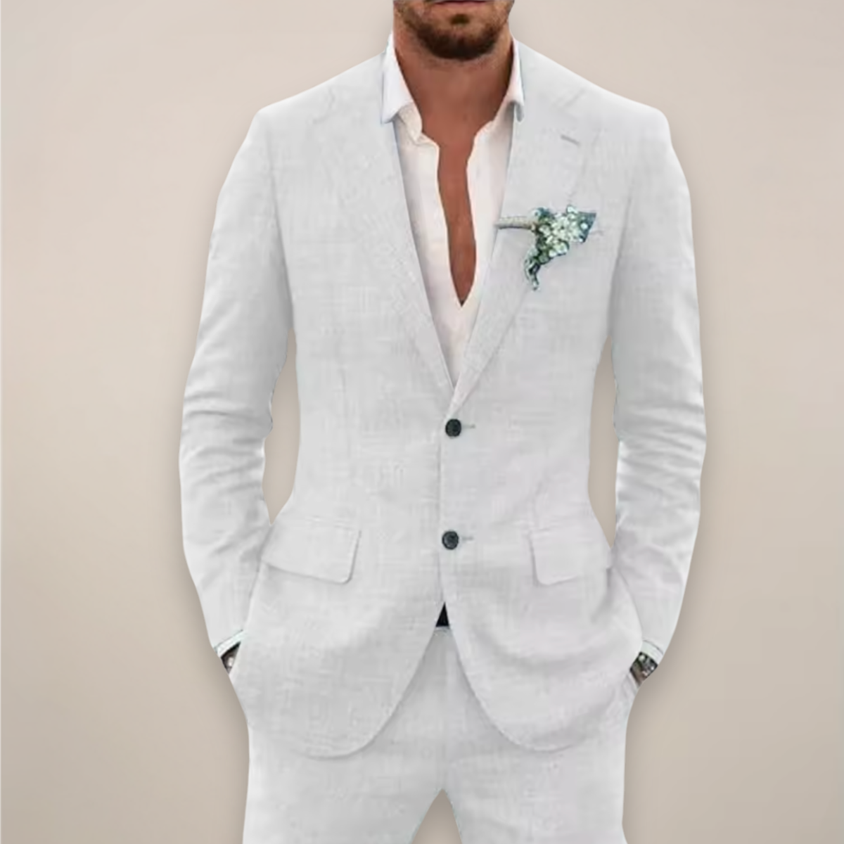 Breeza | Spring Notch Lapel Suit Set 6