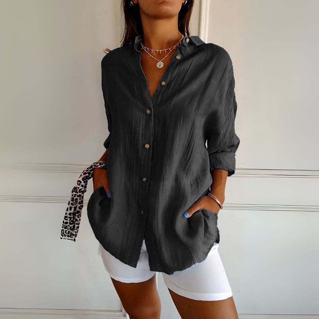 Button-Up Shirt for Women | Gabriella