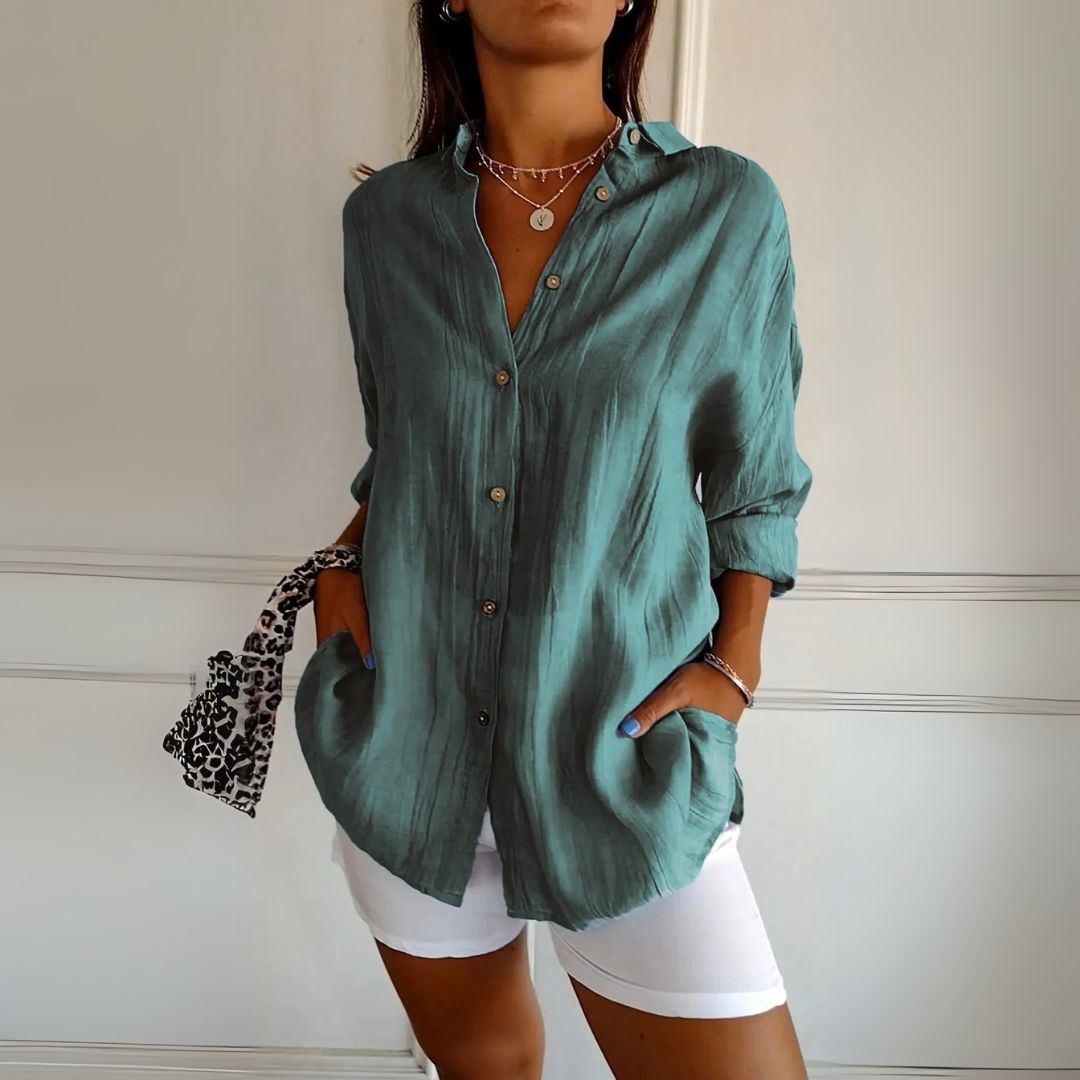 Button-Up Shirt for Women | Gabriella