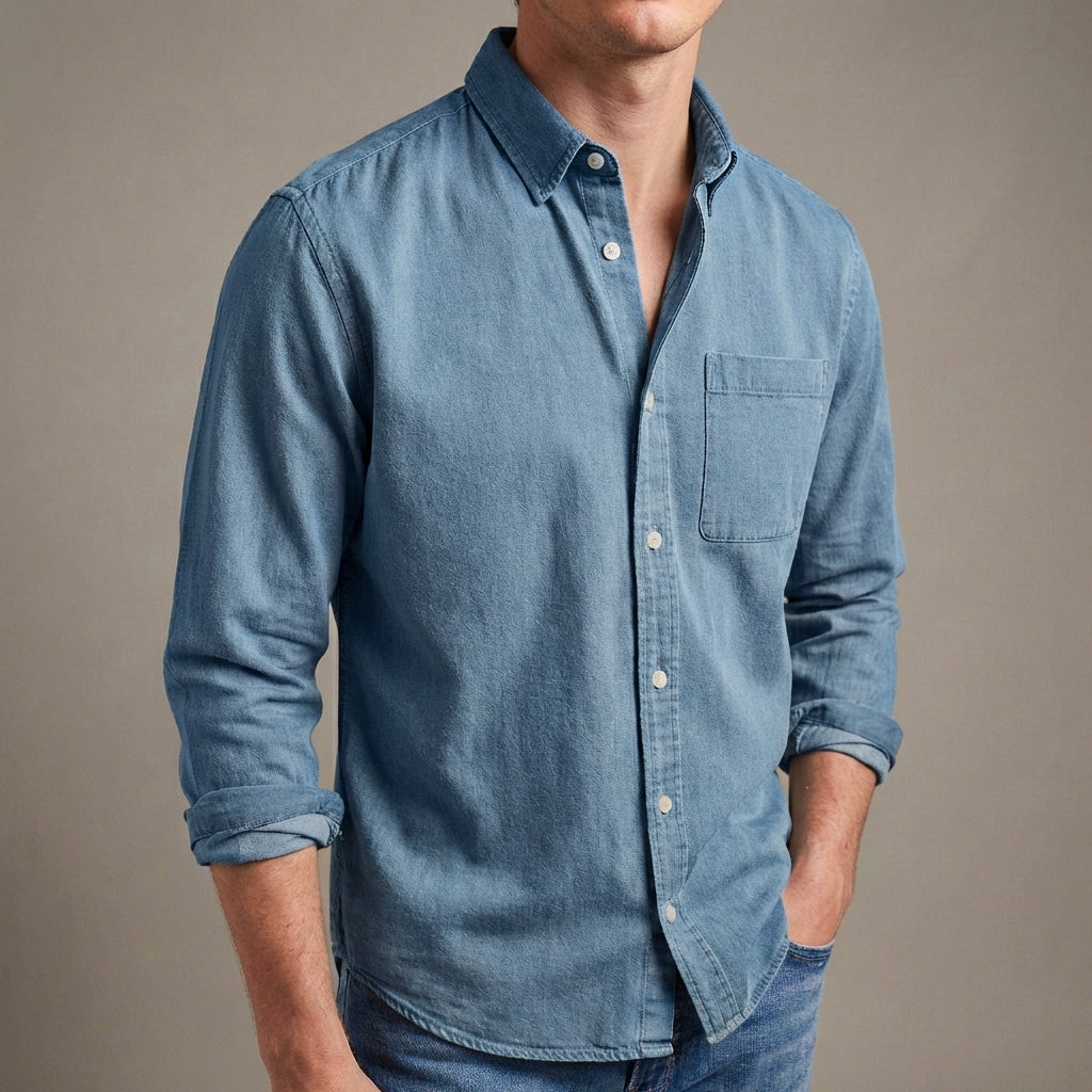 Cavell | Tailored Button-Down Shirt Classic Collar Pocket 2