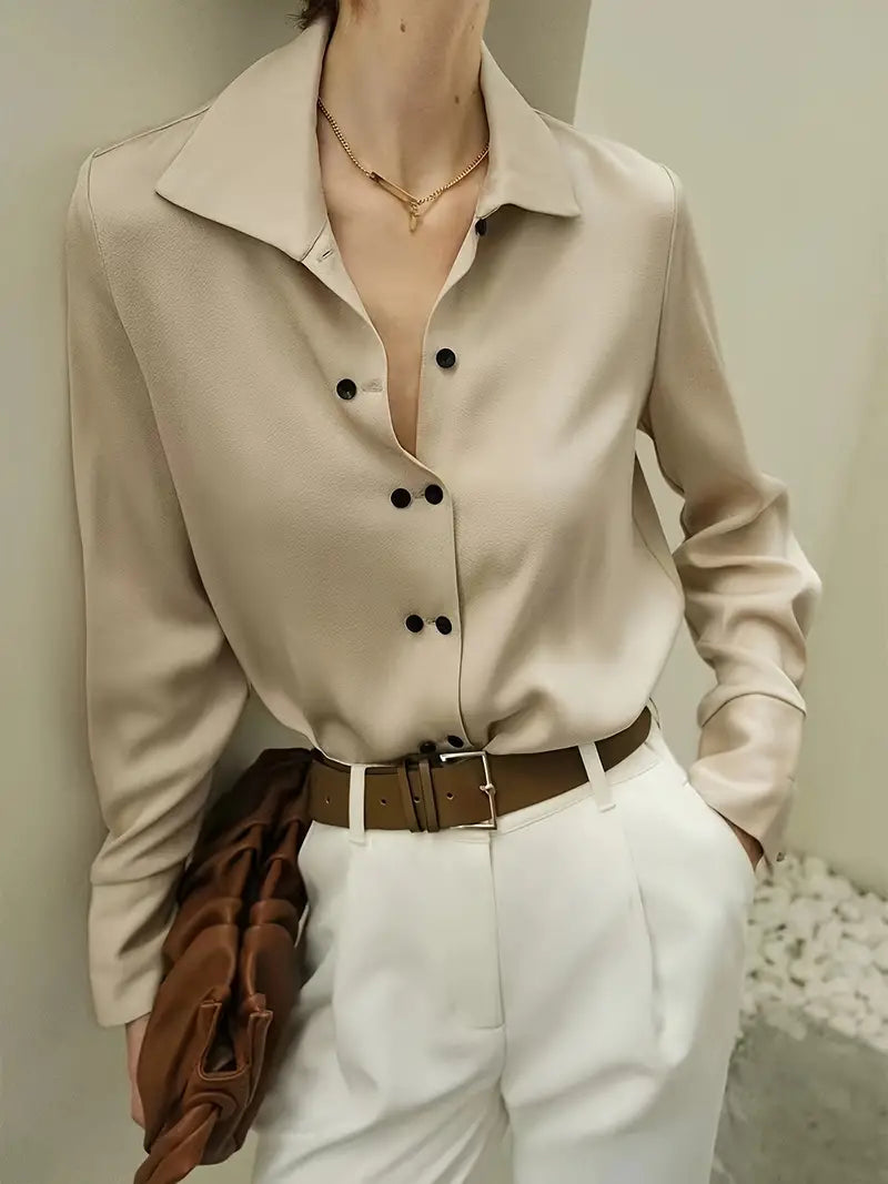 Chic Asymmetrical Blouse For Women | Lirena 2