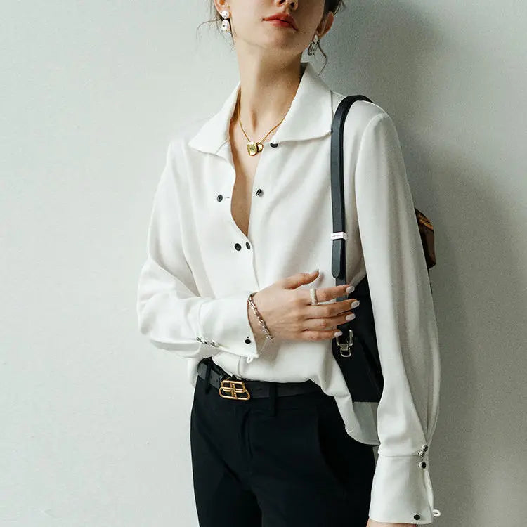 Chic Asymmetrical Blouse For Women | Lirena 5