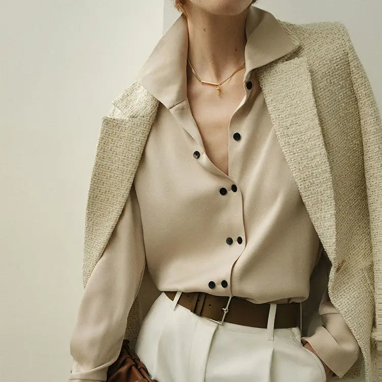 Chic Asymmetrical Blouse For Women | Lirena 7