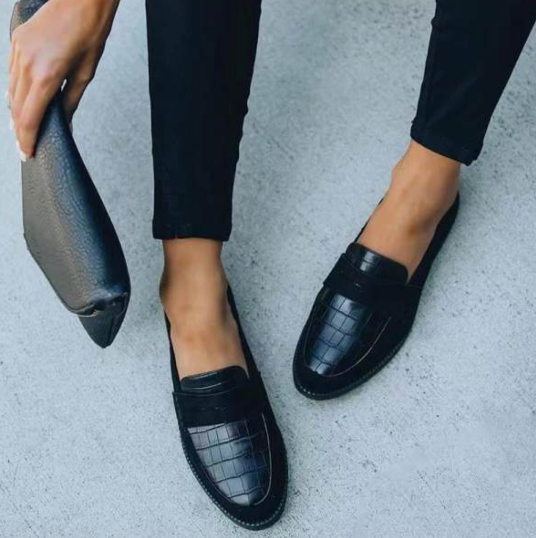 Classic Leather Loafers For Women | Velara 0