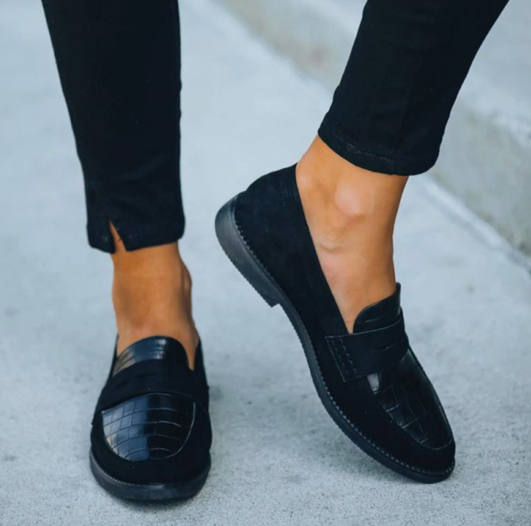 Classic Leather Loafers For Women | Velara 3