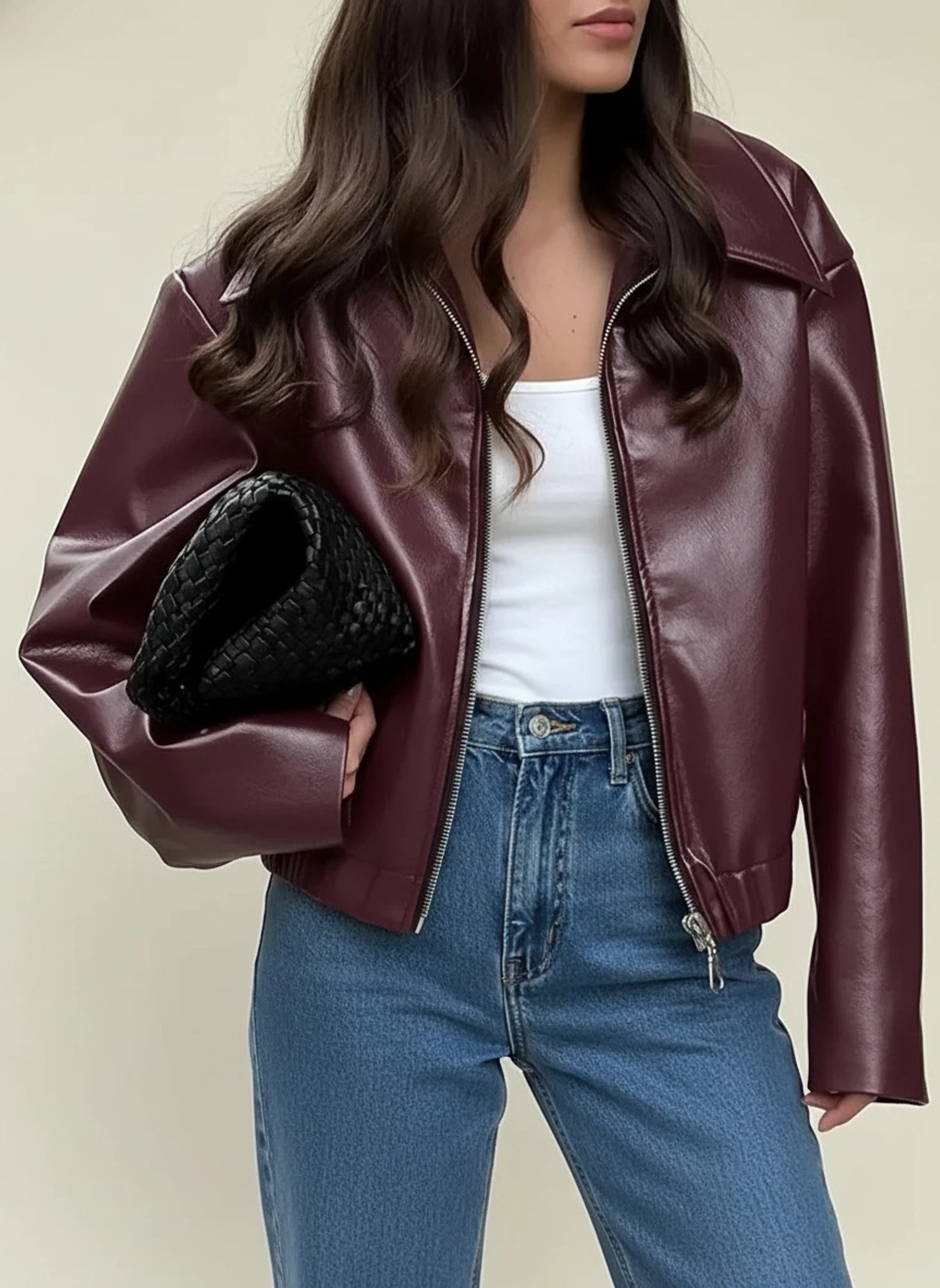 Cora | Collared Cropped Jacket 0