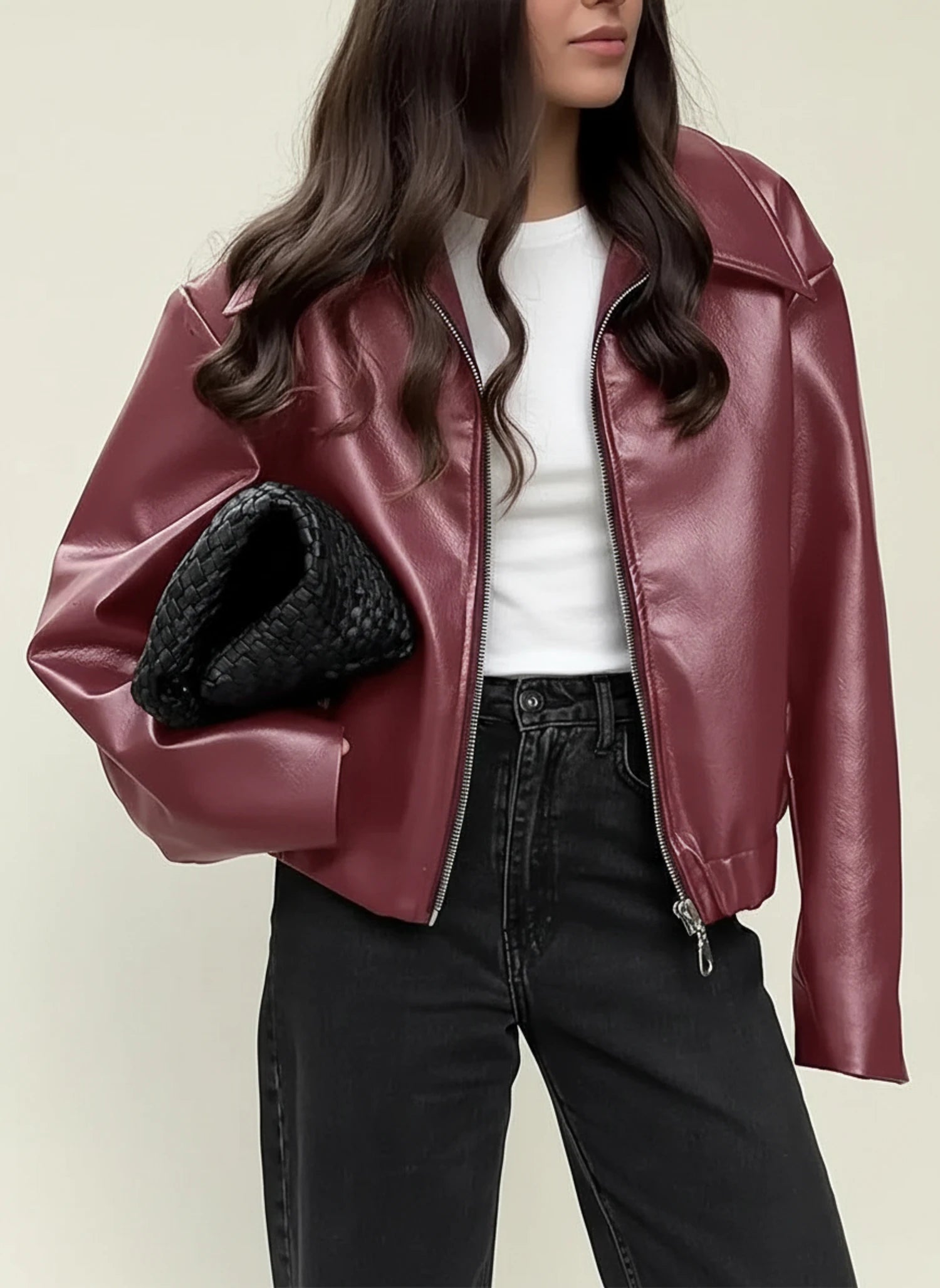 Cora | Collared Cropped Jacket 5