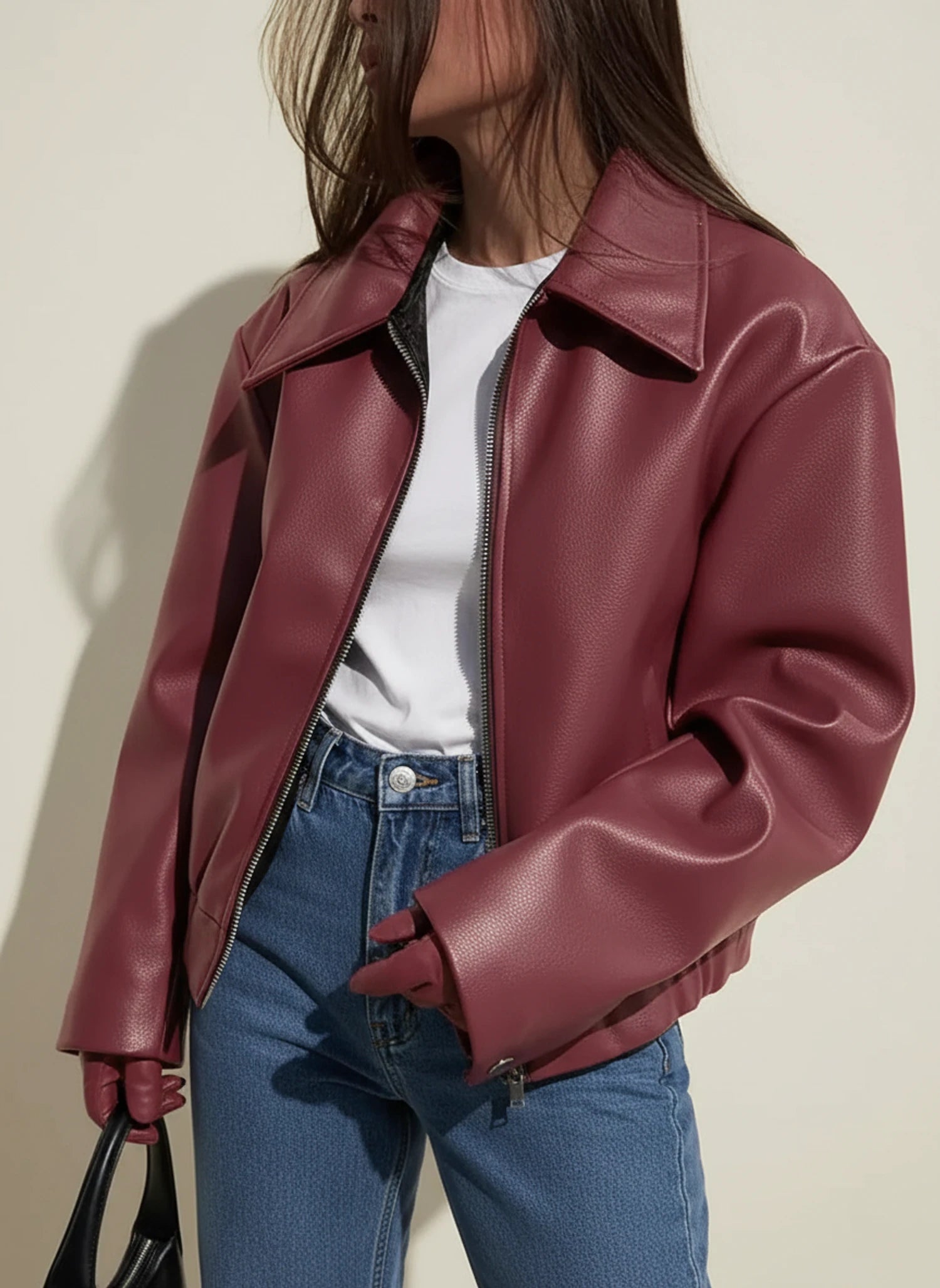 Cora | Collared Cropped Jacket 7