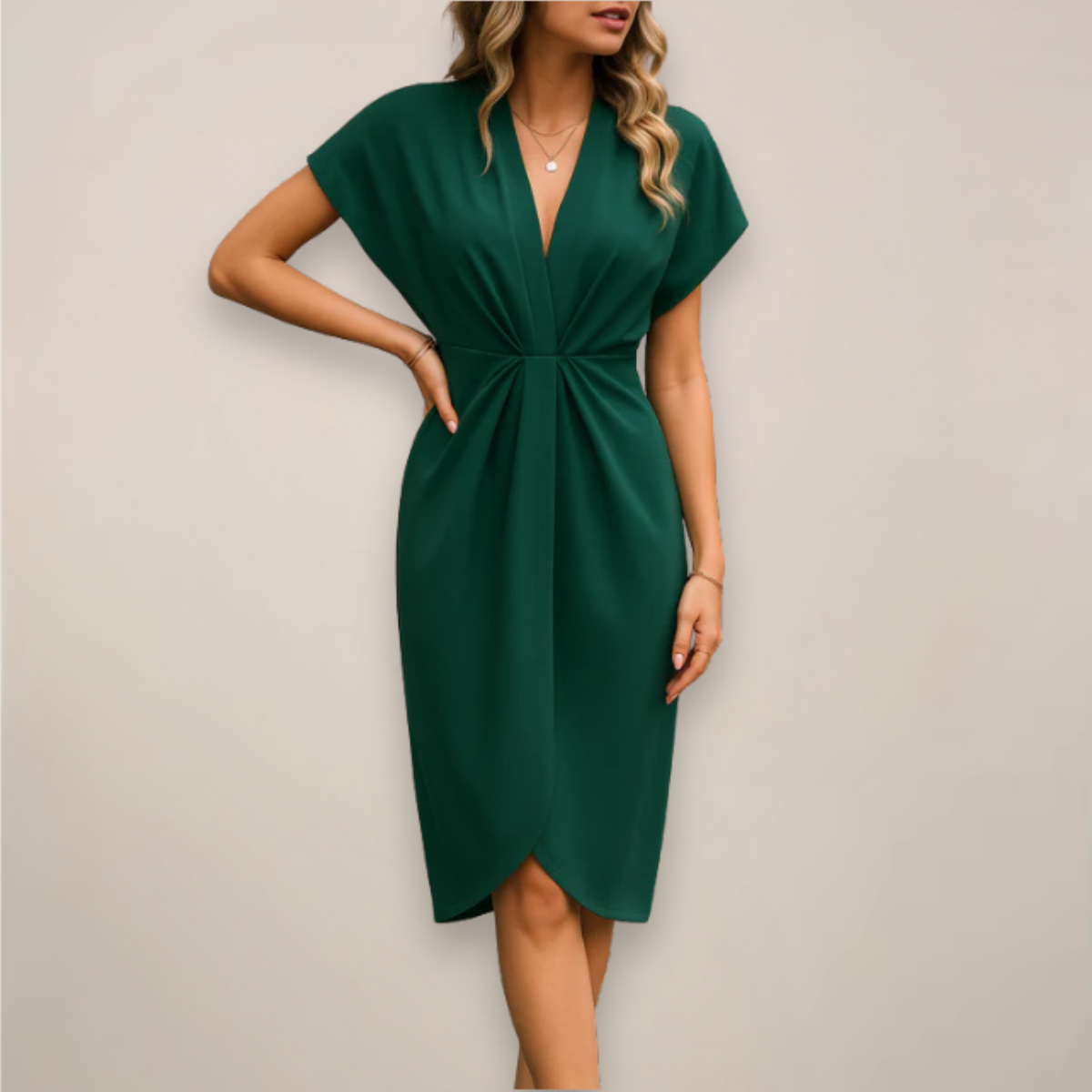Daisy | V Neck Wrap Summer Dress 3
