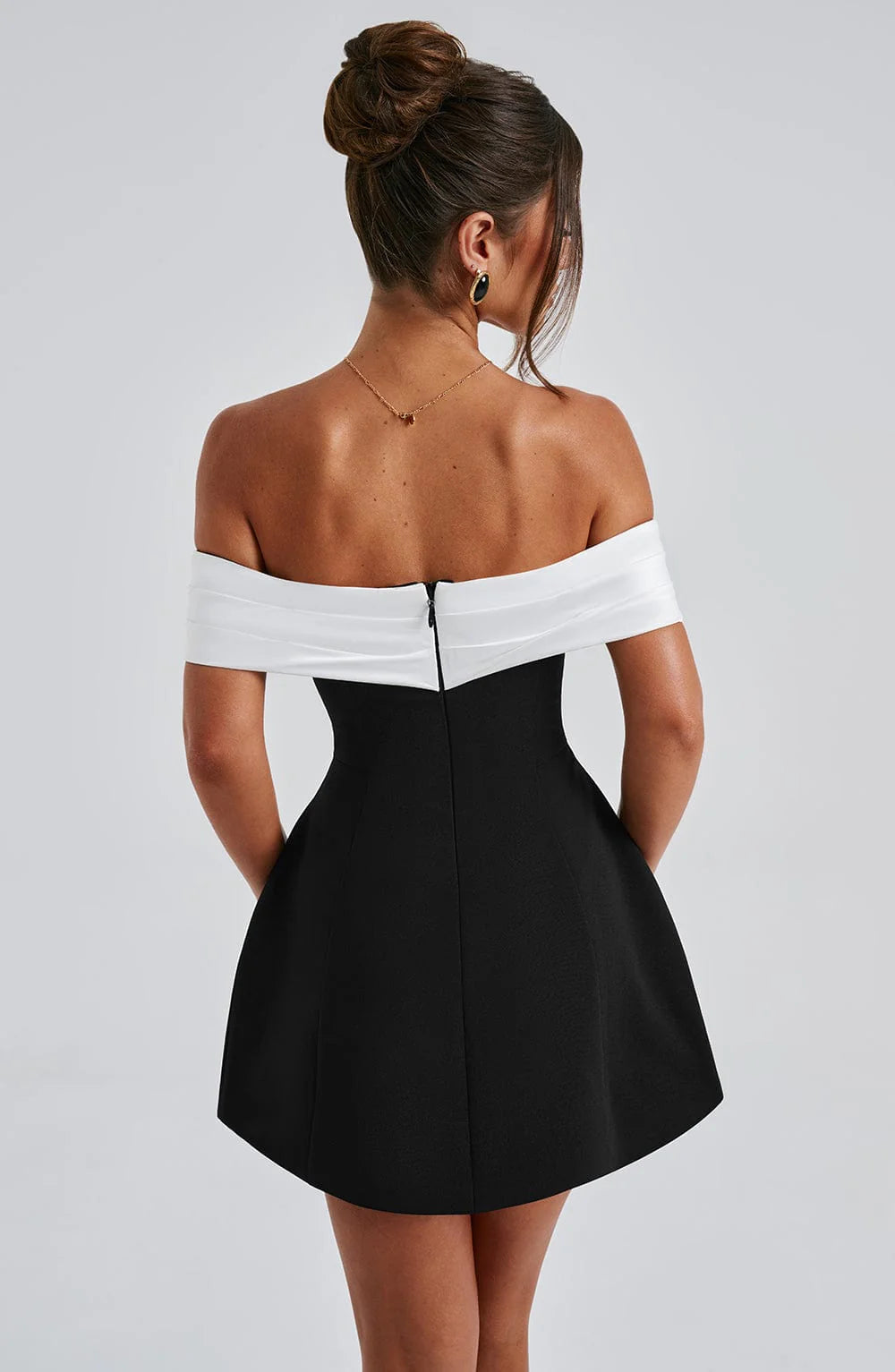Elara | Structured Mini Cocktail Dress 5