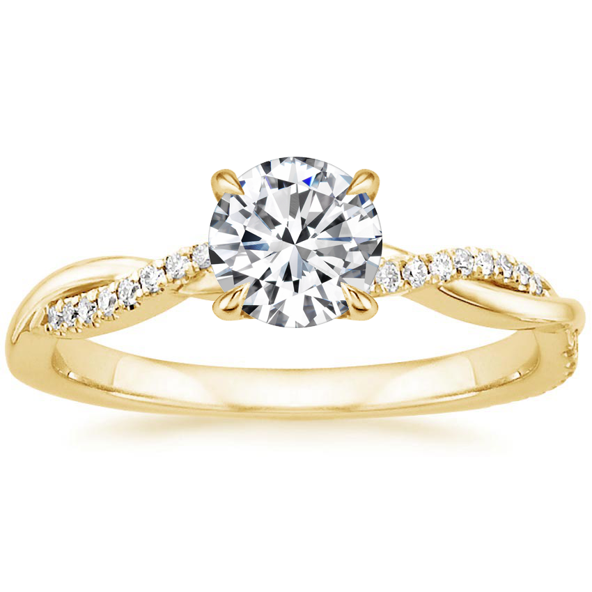 Elegant Gold Diamond Ring For Women | Calista 0