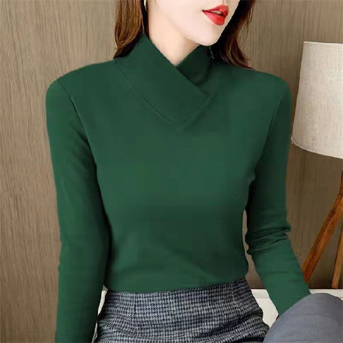 Fitted Turtleneck Top Stylish Design For Women | Jorina 2