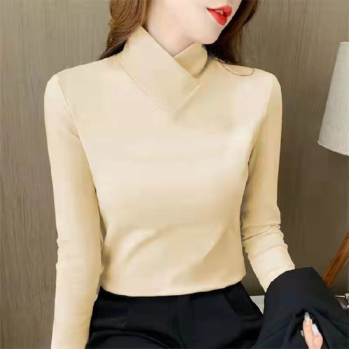 Fitted Turtleneck Top Stylish Design For Women | Jorina 4