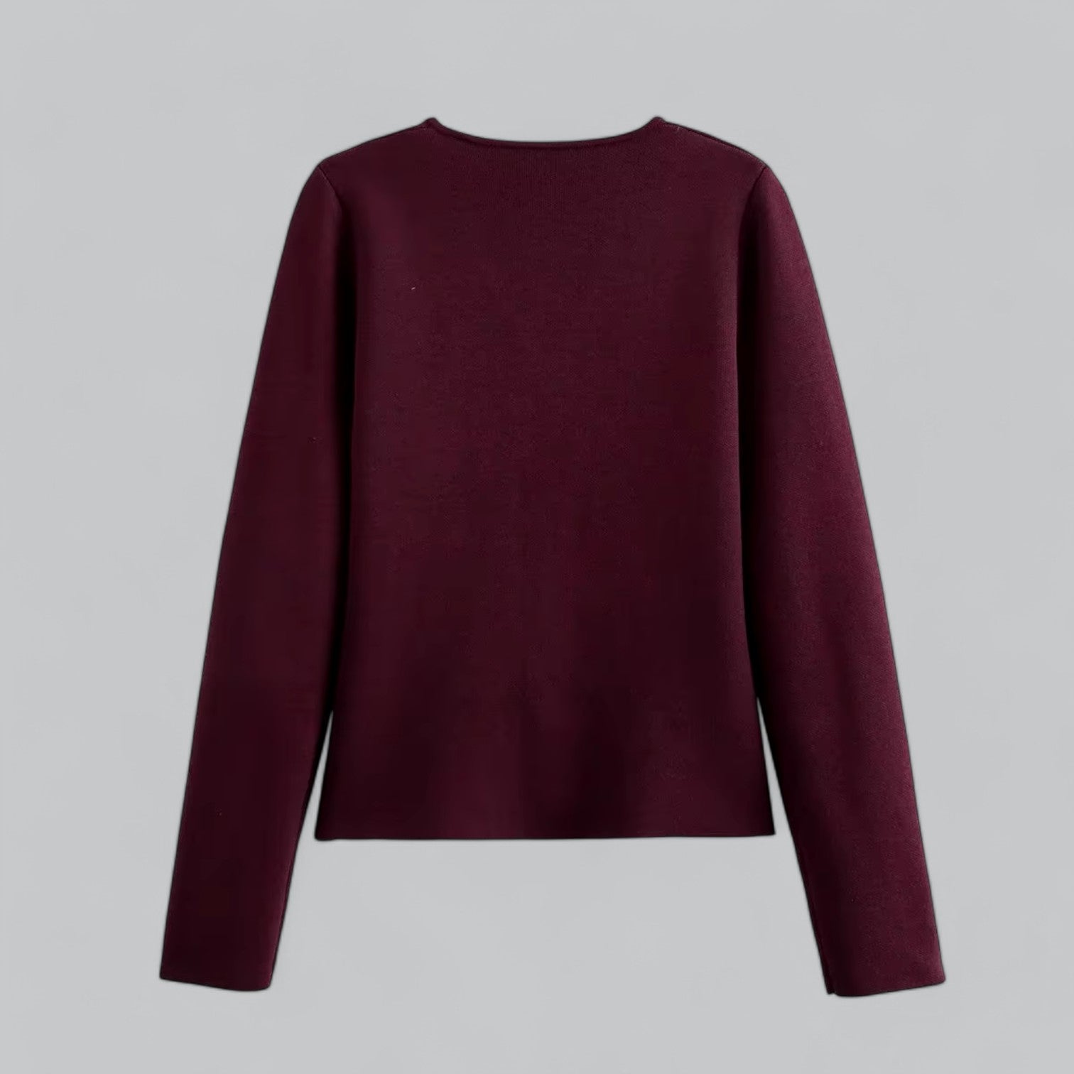 Grove | Minimal Button White Cardigan Sweater 3