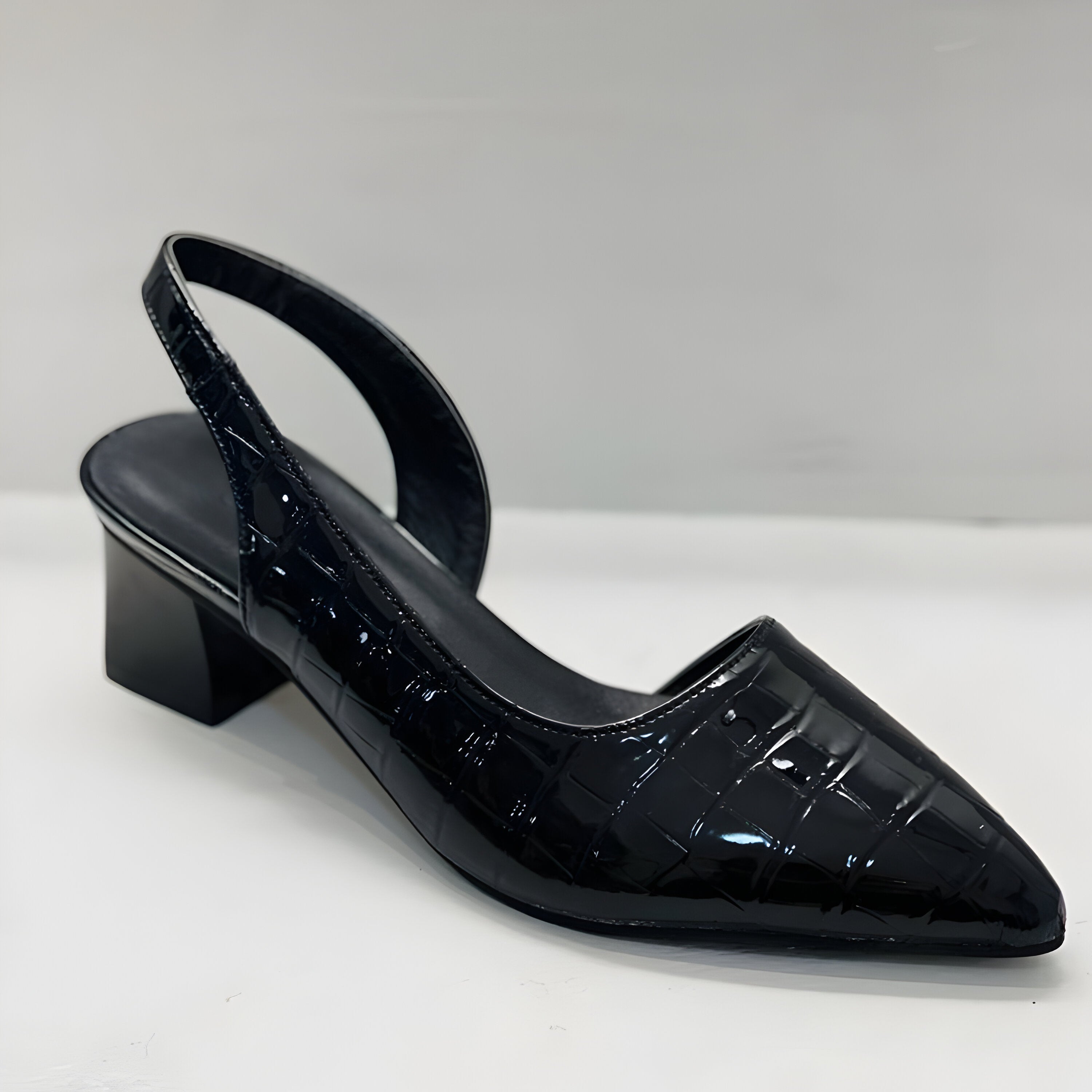 Haven | Pointed Toe Block Heel Shoes 3