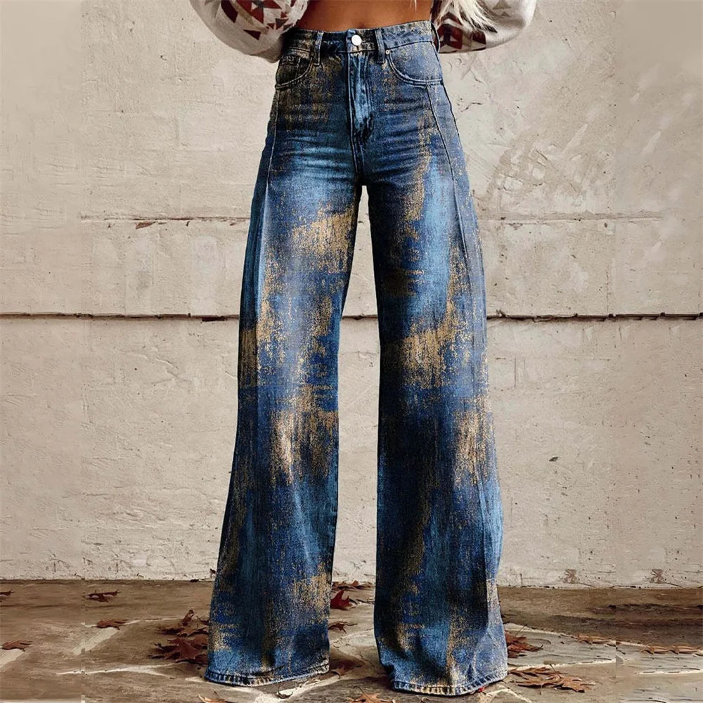 High-Waisted Flared Pants For Women | Lirena 0