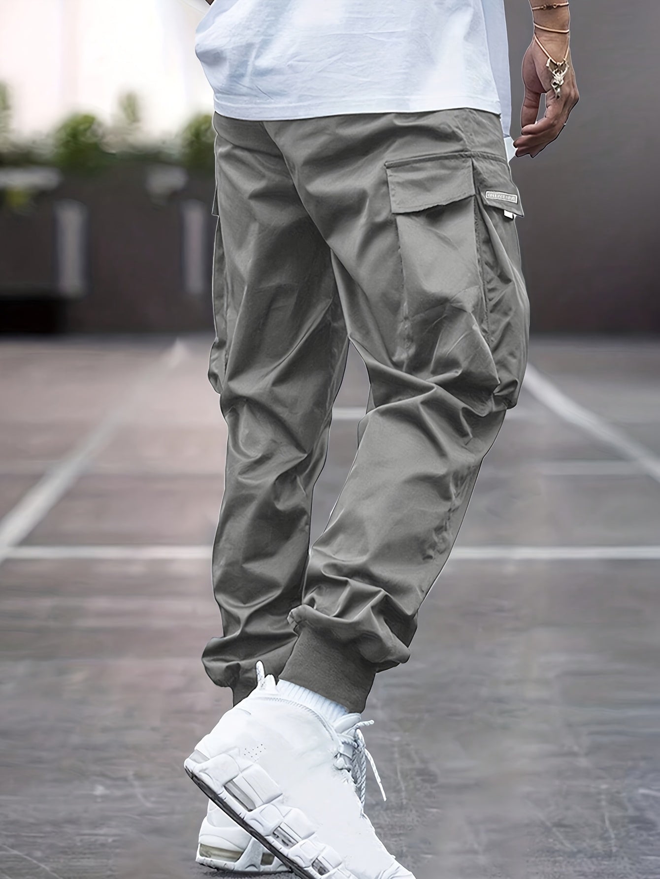 Jovian | Drawstring Cargo Jogger Pants 2