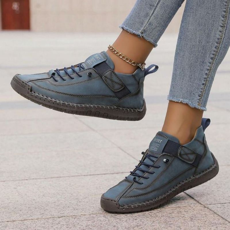 Juno | Casual Lace-Up Platform Sneakers 7