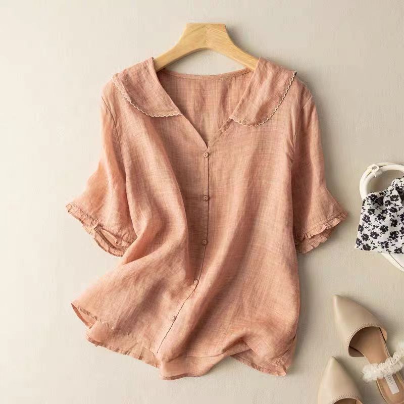 Krisia | Vintage Blouse with Button Detail 1