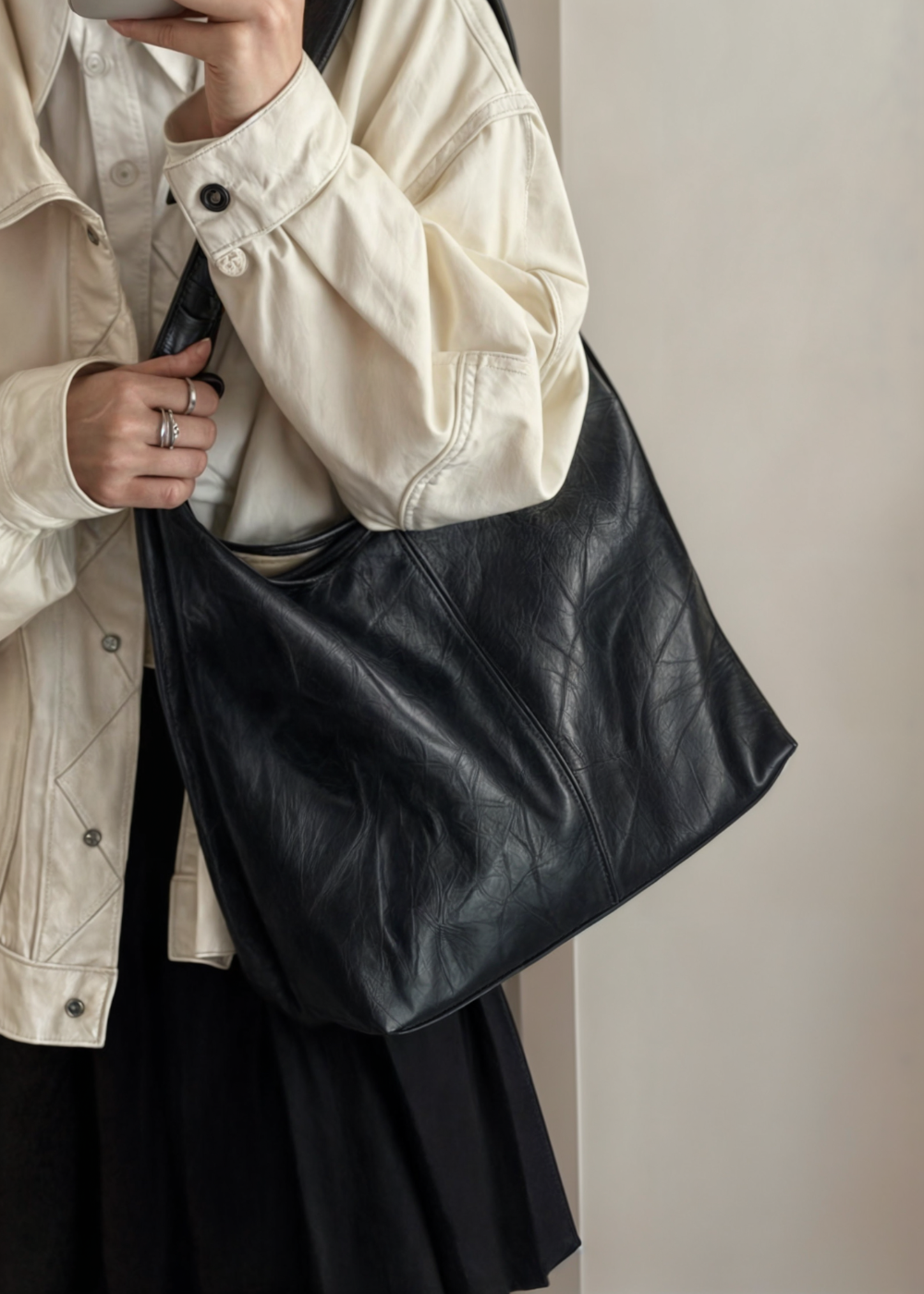 Kylara | Vegan Leather Tote Bag 7