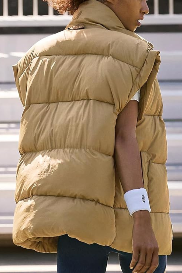 Lightweight Padded Puffer Vest for Women | Pauline