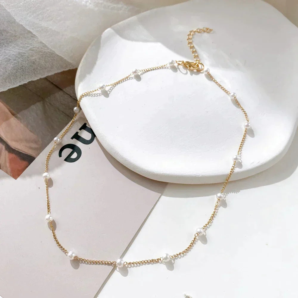 Lunara | Elegant Pearl Necklace 1