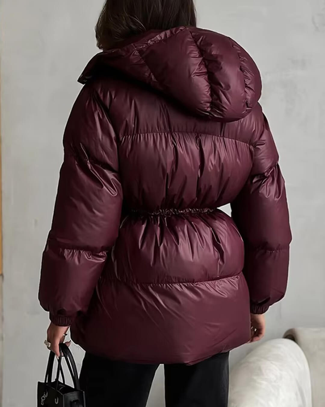 Lunara | Hooded Long Puffer Coat 4