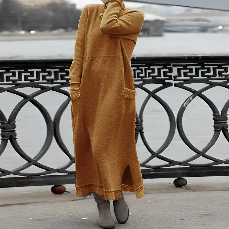 Lunara | Stylish Cozy Winter Dress 6
