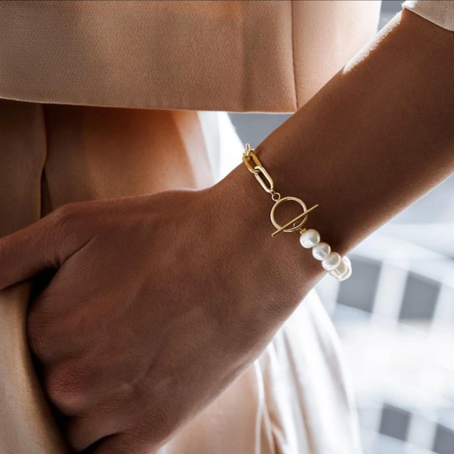 Lyriana | Classic Freshwater Pearl Jewelry Set 3