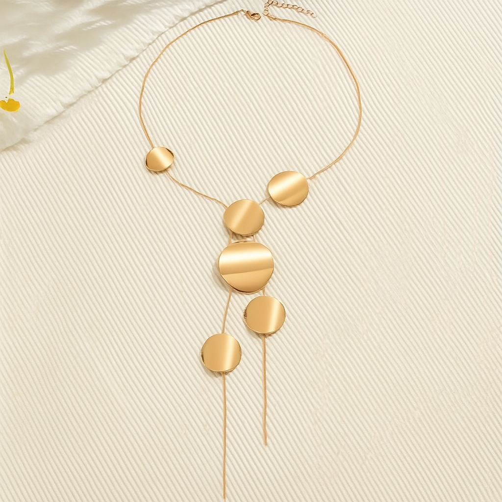 Orbit Necklace Sculptural Design For Women | Liora 1