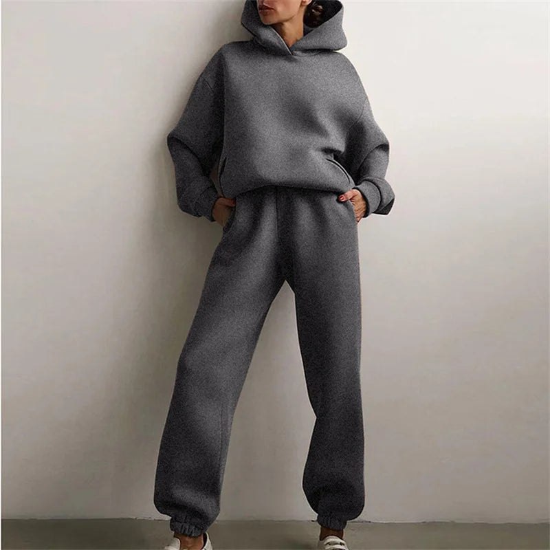 Pura | Oversized Cotton Blend Womens Tracksuit Set 0