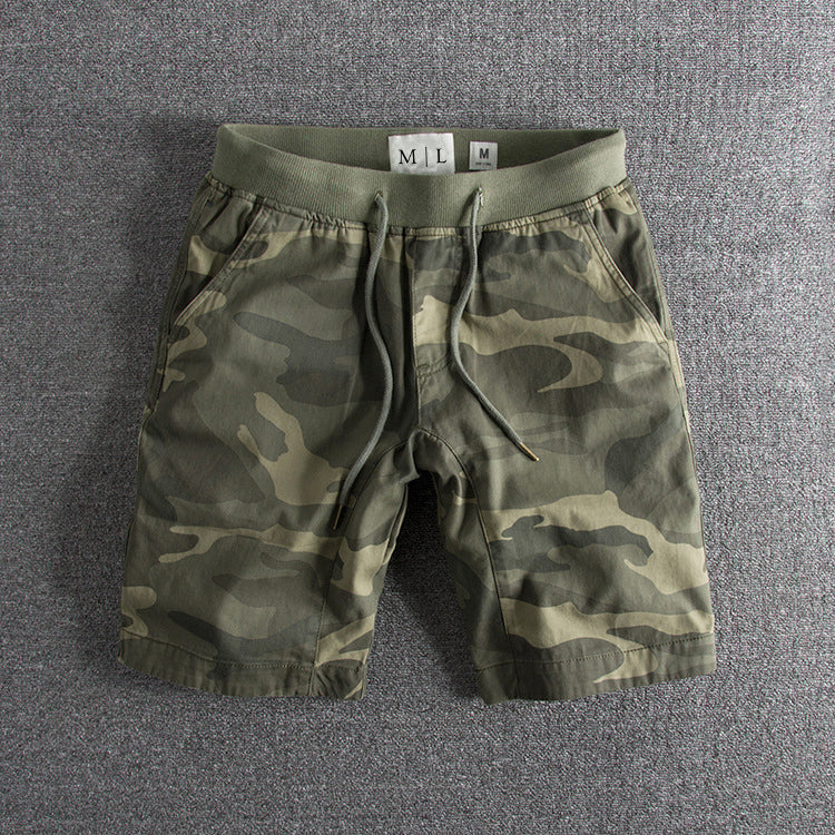 Rondo | Relaxed Knee-Length Cotton Shorts with Drawstring 0