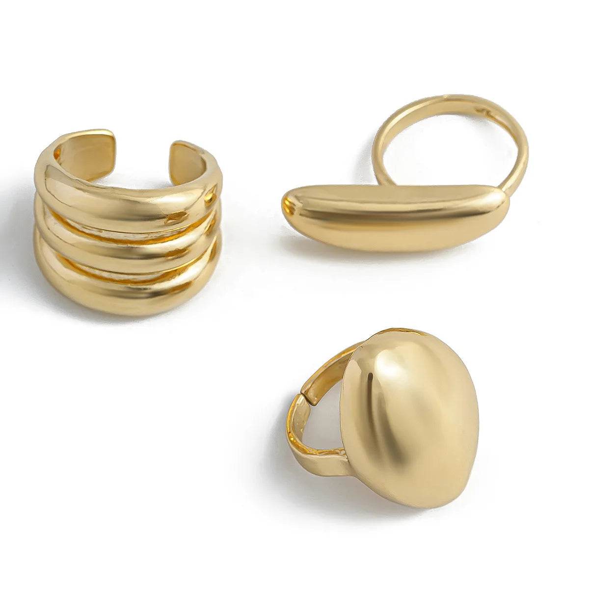 Sculptural Ring Set For Women | Nylara 2