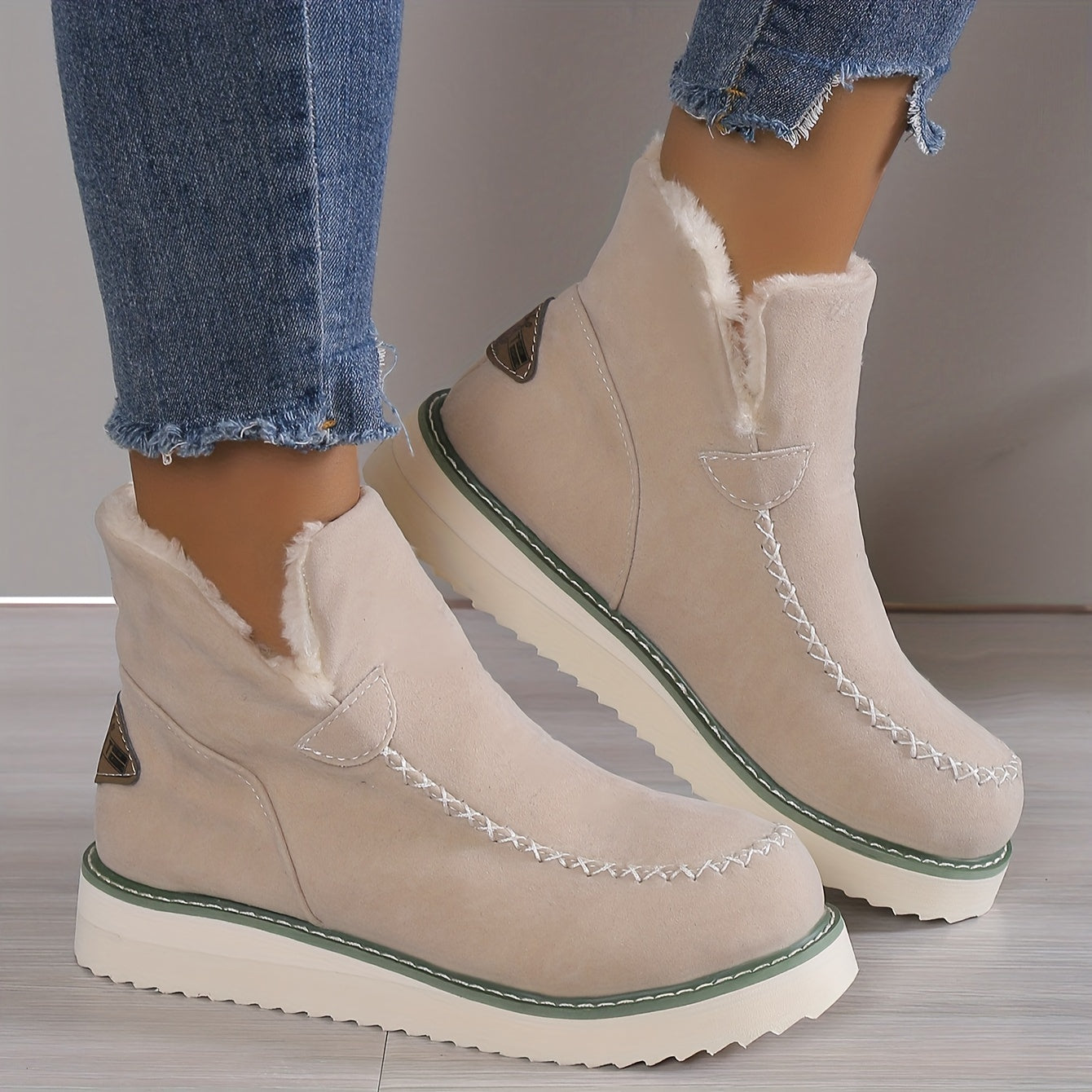 Suede Ankle Boots For Women | Jorina 1