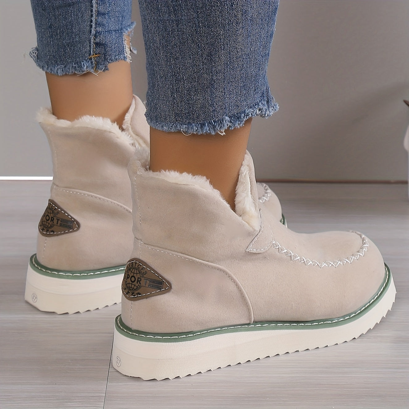 Suede Ankle Boots For Women | Jorina 4