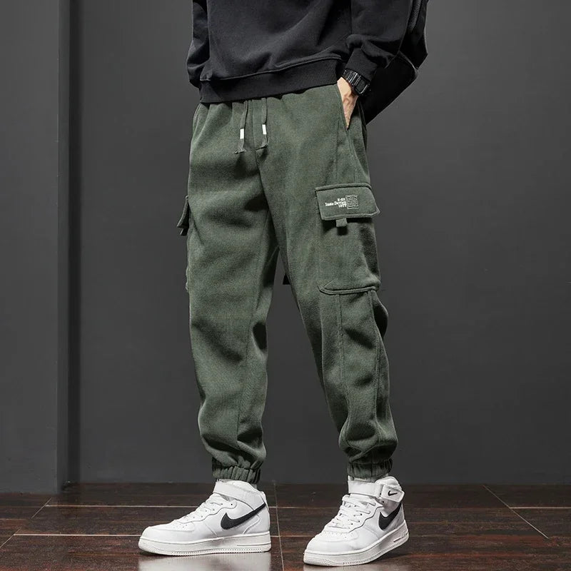 Taflin | Tactical Fleece Cargo Mens Joggers 0