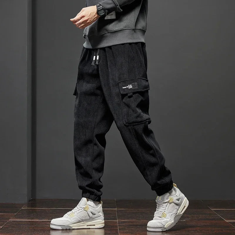 Taflin | Tactical Fleece Cargo Mens Joggers 2