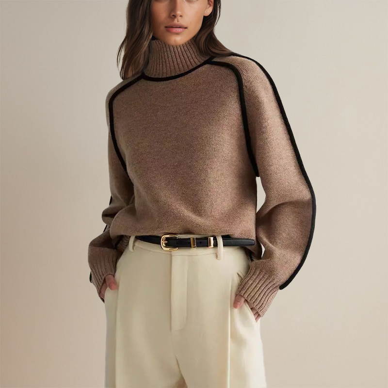 Turtleneck Pullover for Women | Cecilia