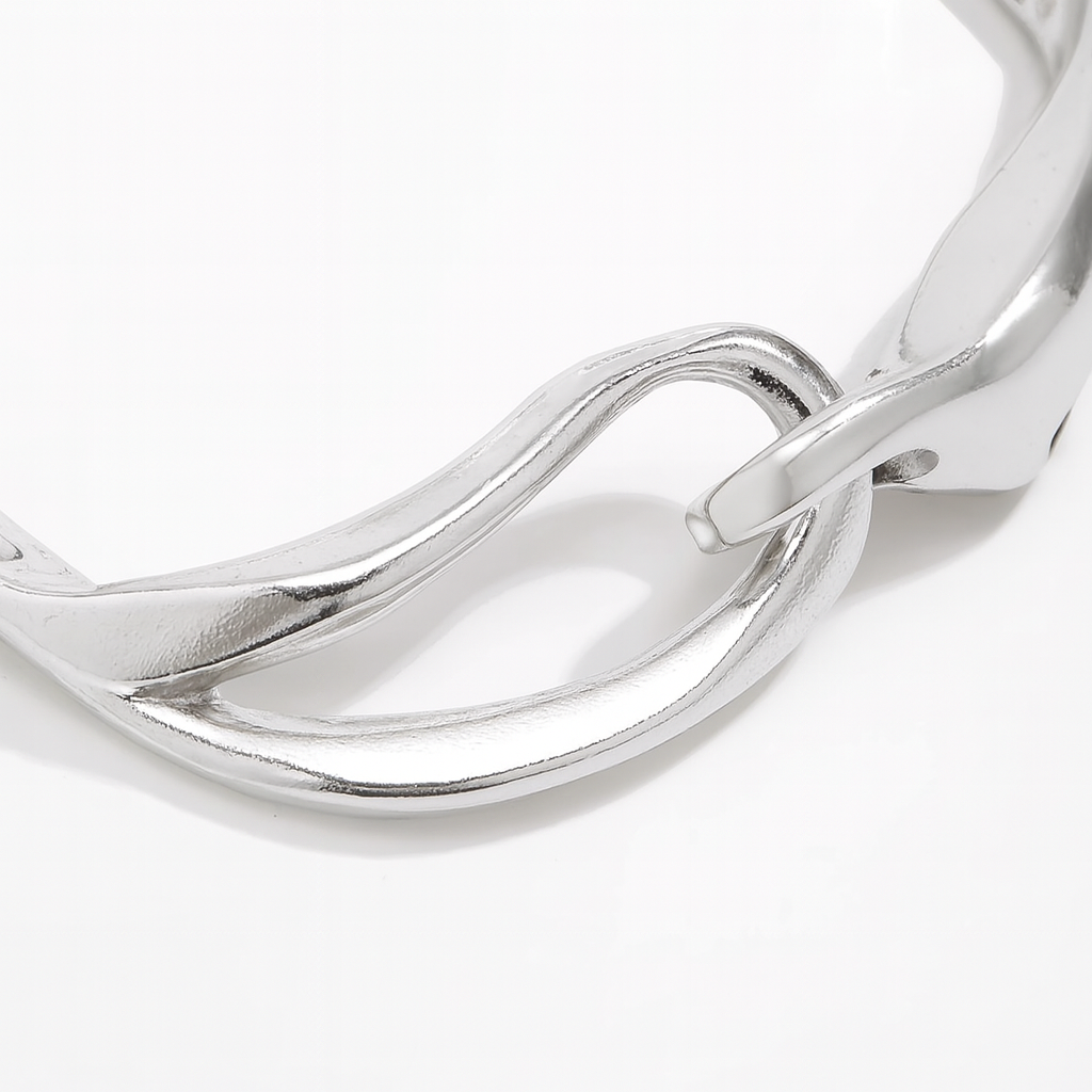 Twist Necklace Sculptural Design For Women | Liora 7