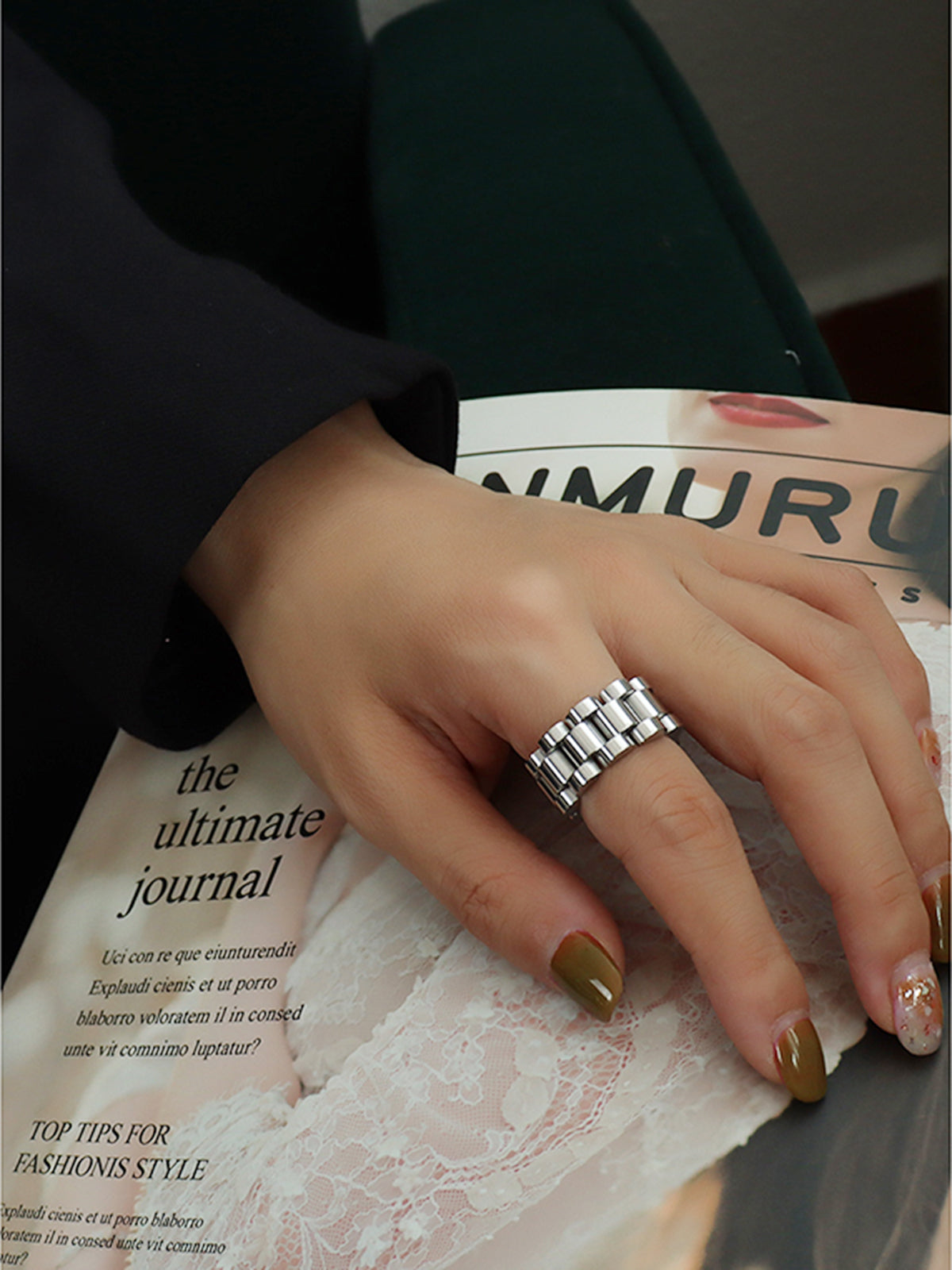 Virella | Titanium Steel Regular Fit Ring 1