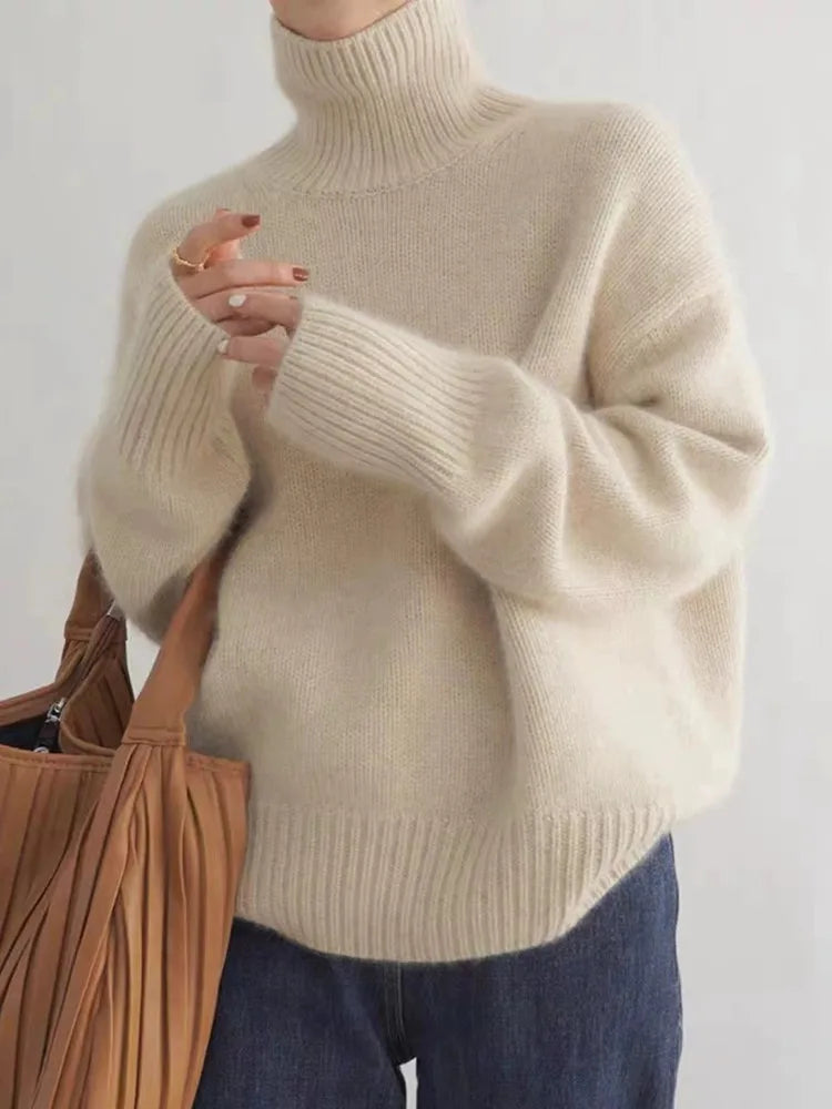 Virelle | High-Neck Cashmere Sweater 0
