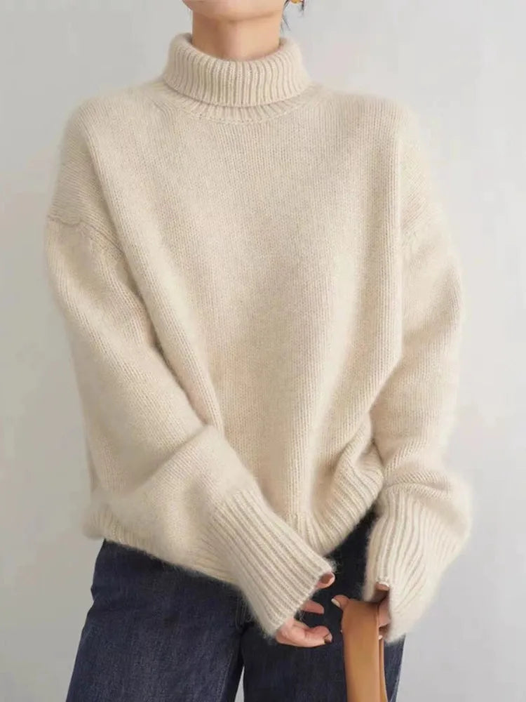 Virelle | High-Neck Cashmere Sweater 1