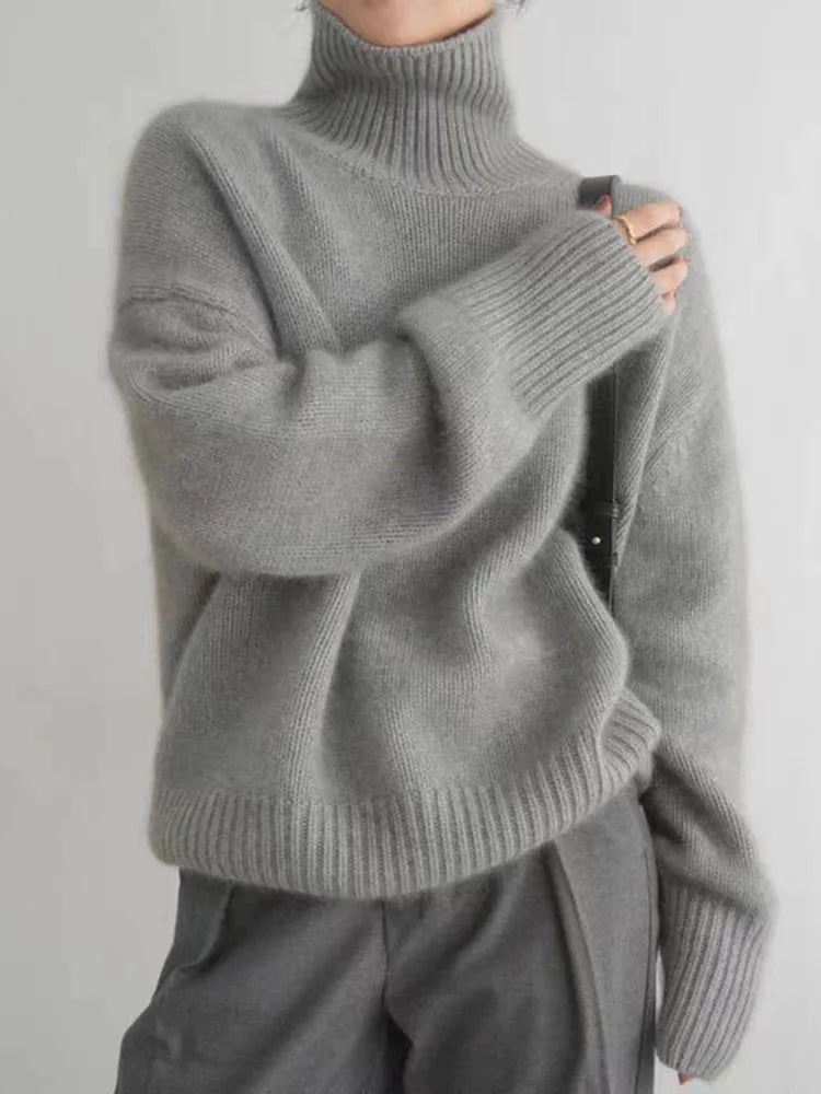 Virelle | High-Neck Cashmere Sweater 4