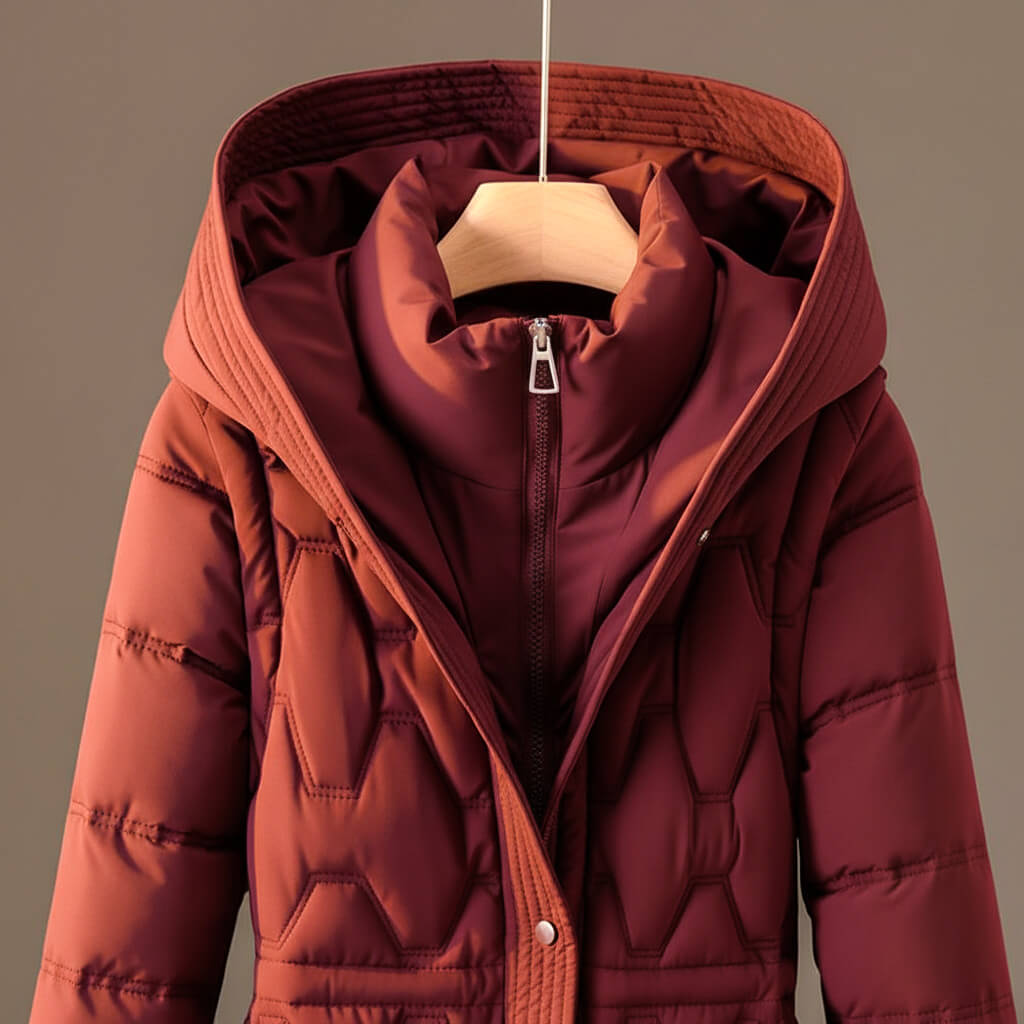 Virelle | Quilted Hooded Winter Coat 5