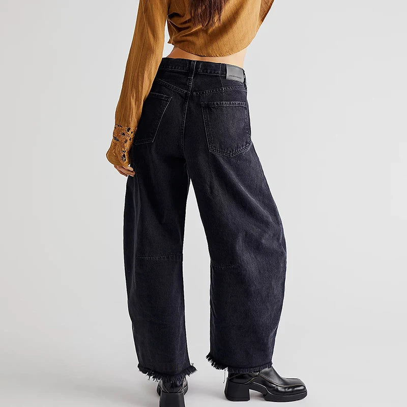 Wavex | Organic Cotton High-Waist Baggy Jeans 3