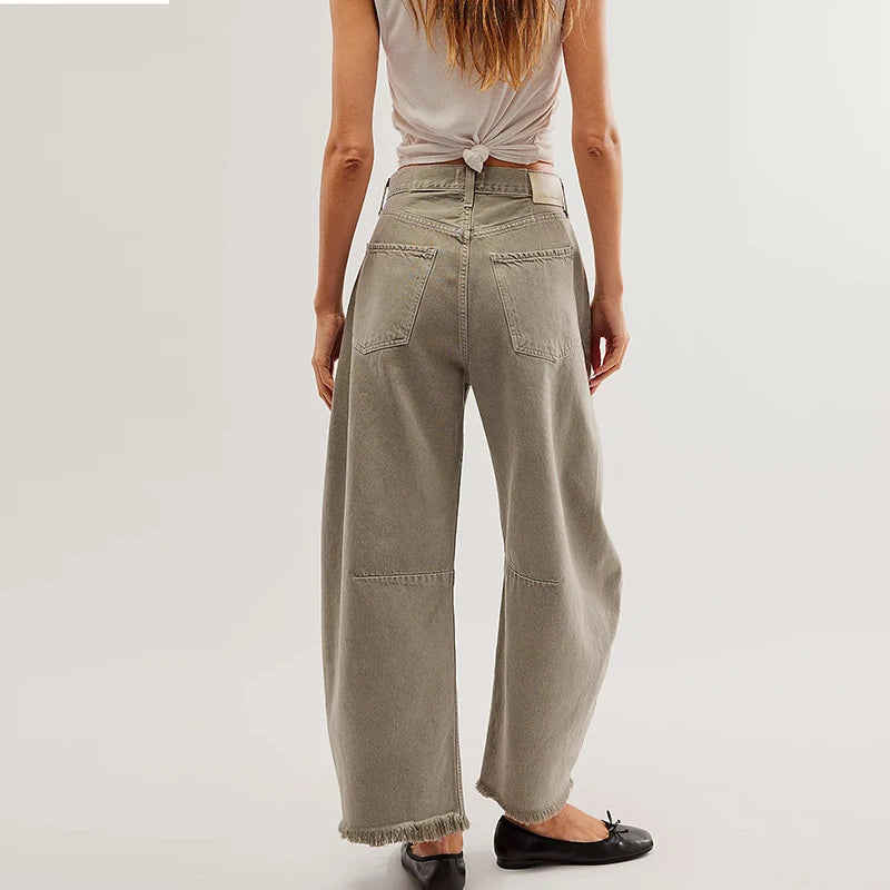 Wavex | Organic Cotton High-Waist Baggy Jeans 6
