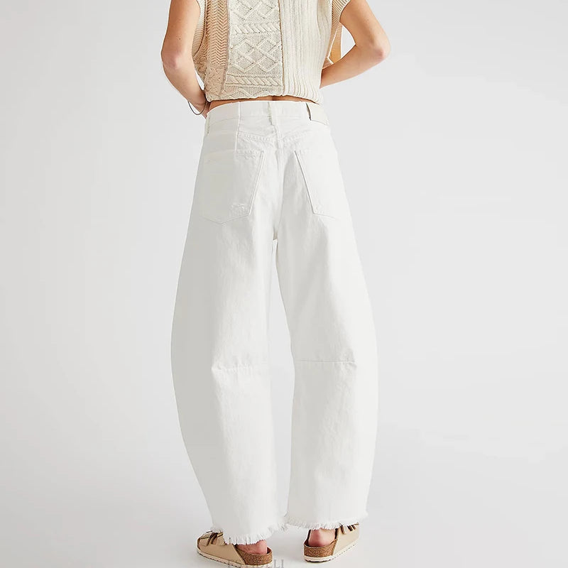 Wavex | Organic Cotton High-Waist Baggy Jeans 8