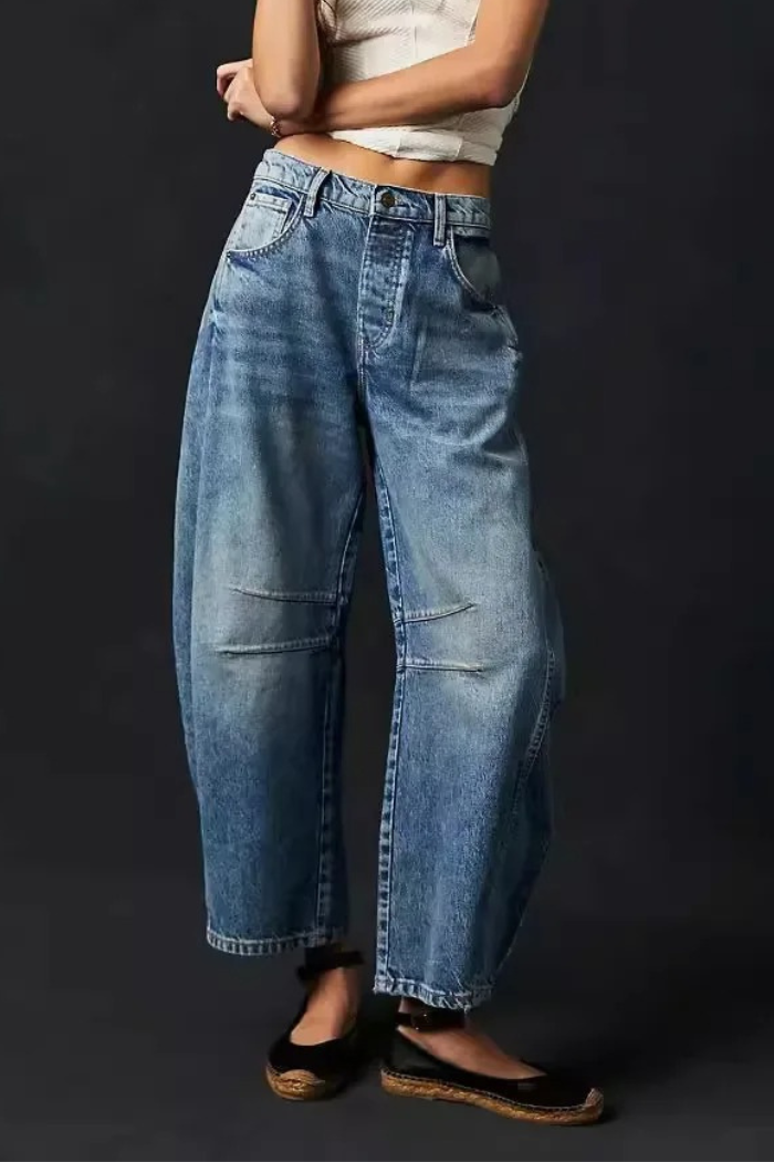 Wide-Leg Barrel Jeans for Women | Iza