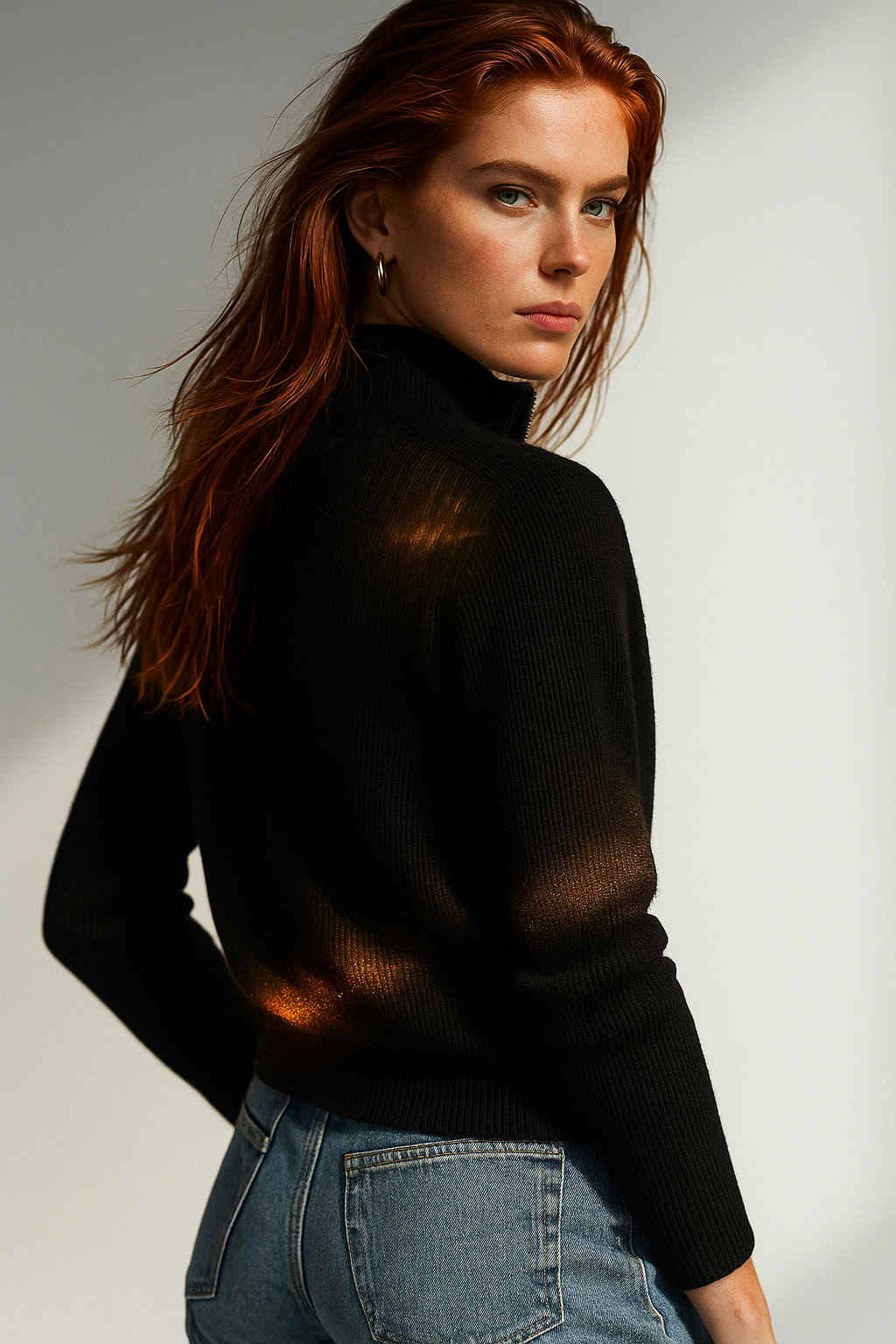 Zelara | Merino Wool Zip Cardigan 4